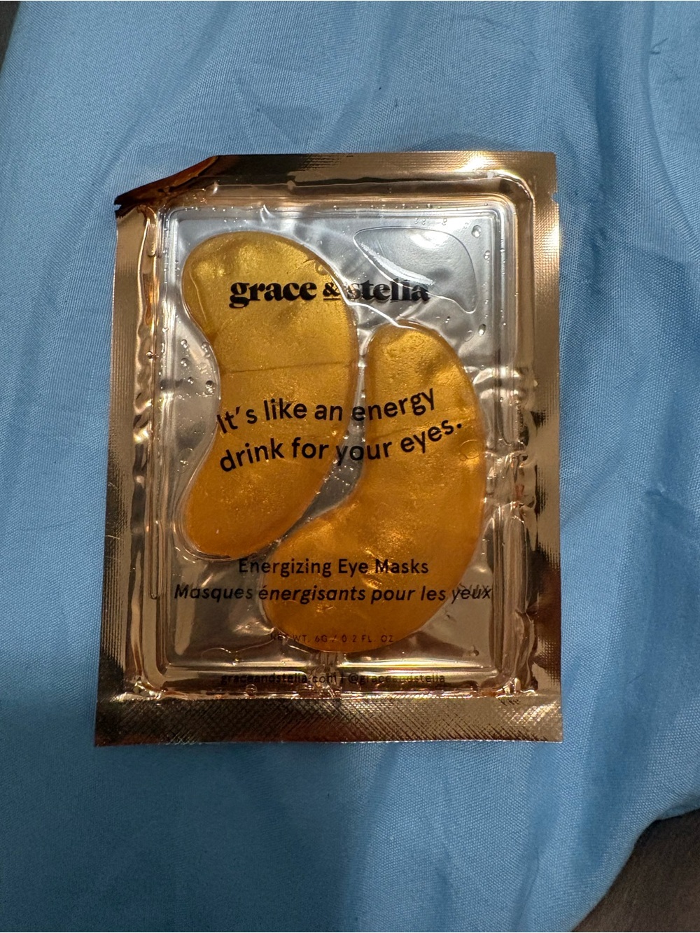 grace & stella Gold Energizing Eye Masks